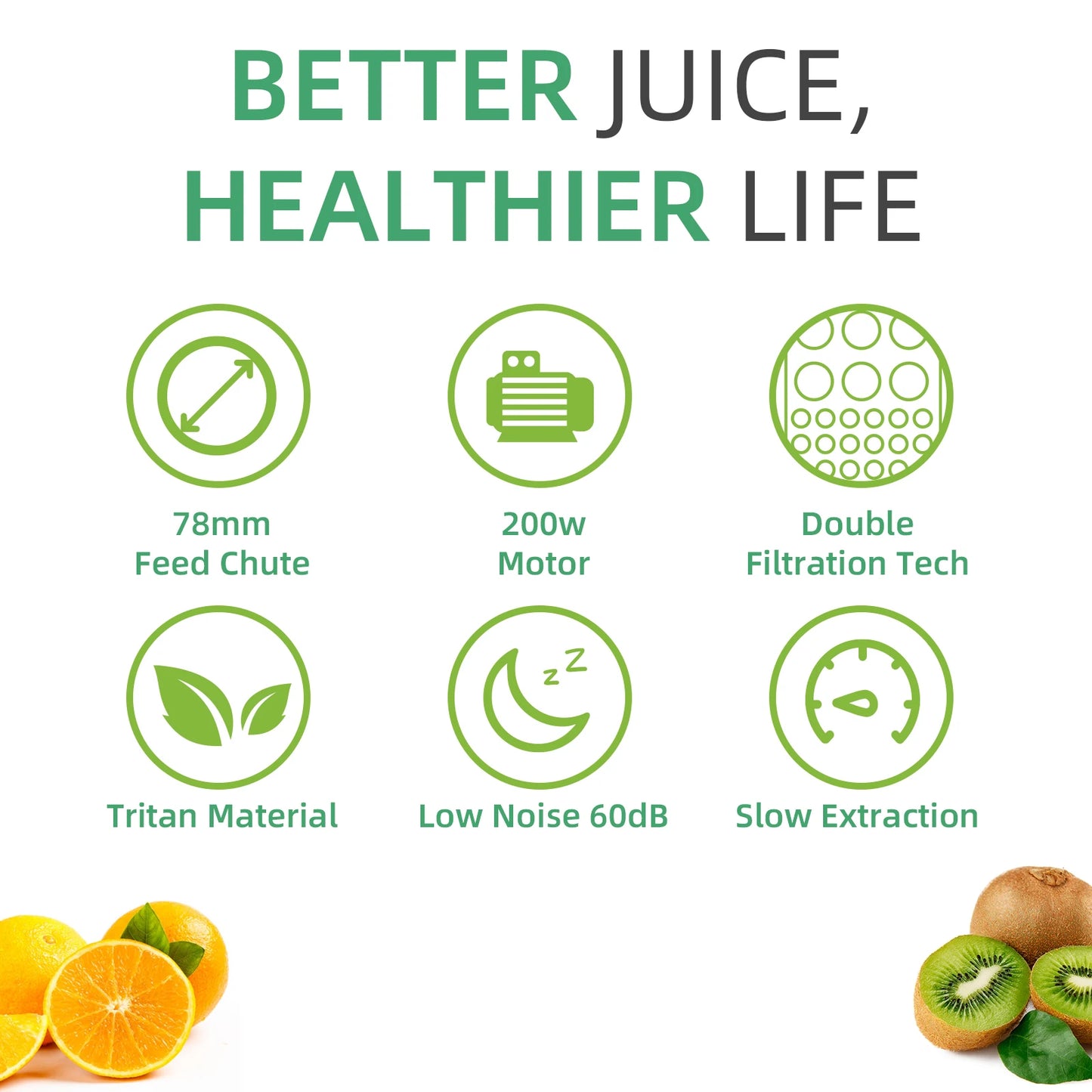 Freshio Cold Press Juicer Pro