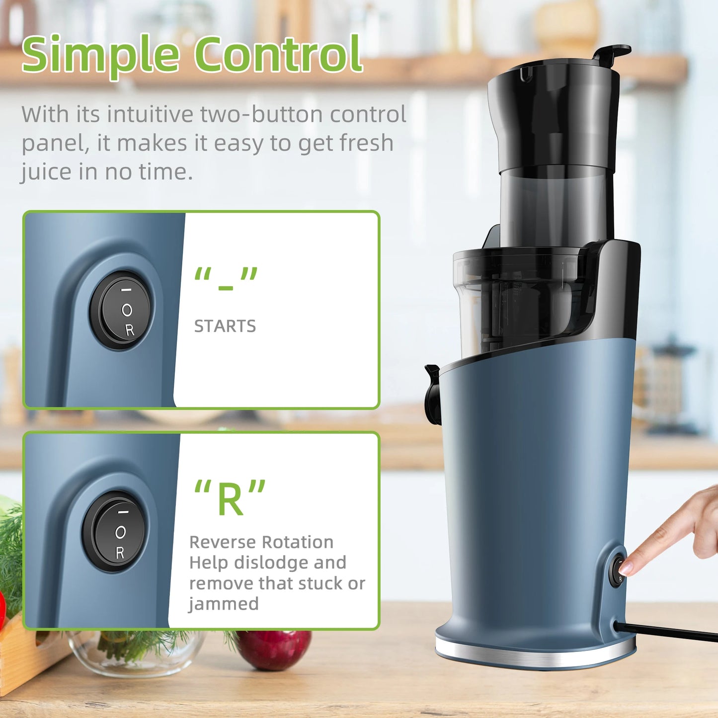 Freshio Cold Press Juicer Pro